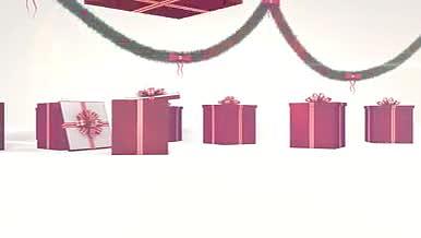 圣诞节祝福开场视频节日ae模板视频的预览图